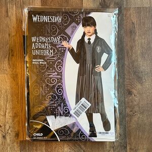 Spirit Wednesday Addams Kids Costume - Black and White